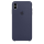 Etui Silicone Case do iPhone XS Max Midnight niebieskie - 449544 - zdjęcie 3